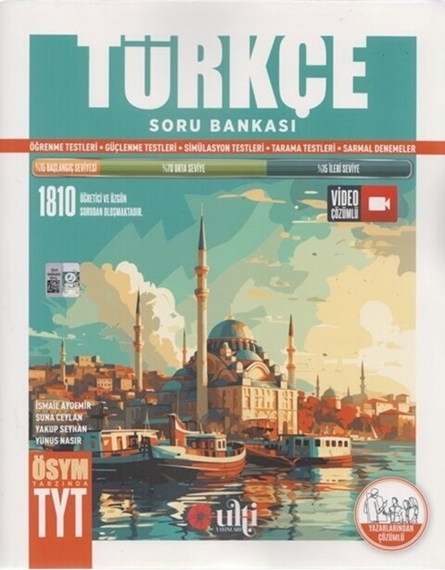 resm Ulti Yayınları 2025 TYT Türkçe Soru Bankası