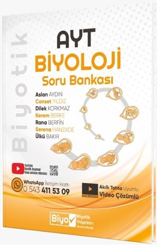 resm Biyotik Yayınları 2025 AYT Biyoloji Soru Bankası