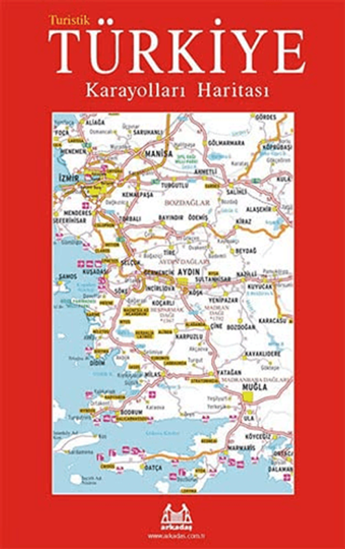resm Turistik Türkiye Karayolları Haritası