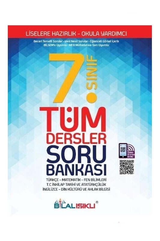 resm Bilal Işıklı Yayınları 2025 7.Sınıf Tüm Dersler Soru Bankası
