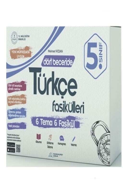 resm Paragrafın Şifresi Yayınları 5.Sınıf Dört Beceride Türkçe Fasikülleri