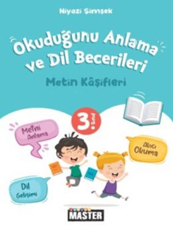 resm 3. Sınıf Junior Master Okuduğunu Anlama ve Dil Becerileri Metin Kaşifleri