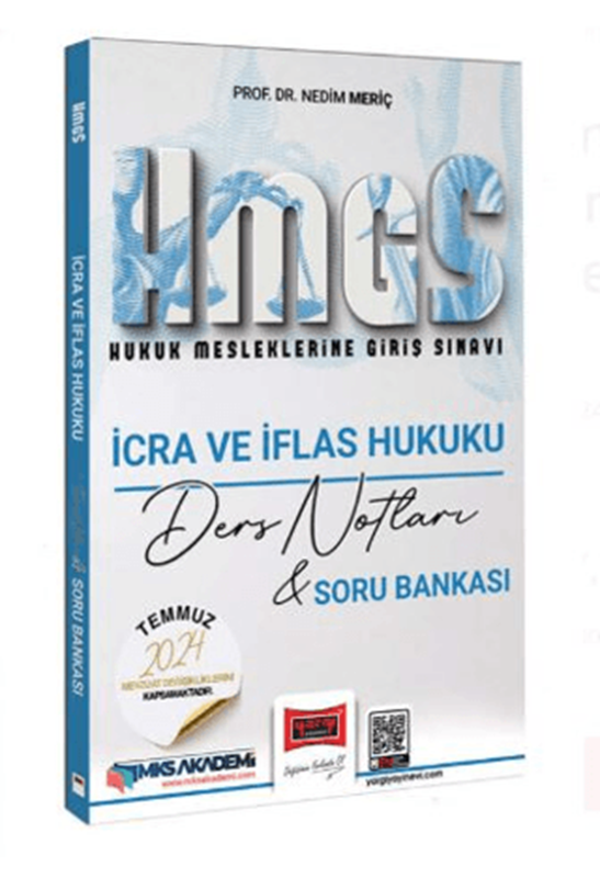 resm 2025 Hukuk Mesleklerine Giriş Sınavı İcra ve İflas Hukuku Ders Notları & Soru Bankası