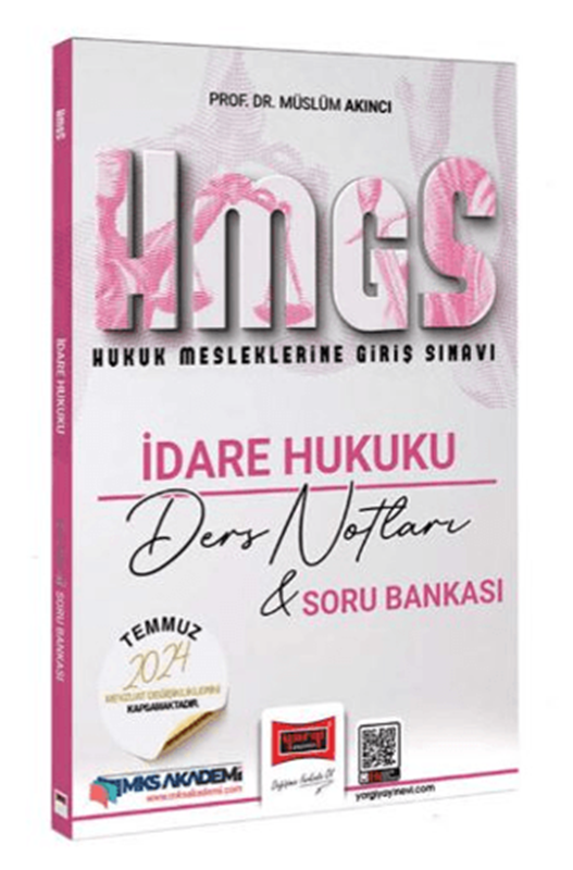 resm Yargı Yayınları 2025 Hukuk Mesleklerine Giriş Sınavı İdare Hukuku Ders Notları & Soru Bankası