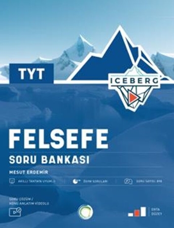 Resim Okyanus Yayınları TYT Felsefe Iceberg Soru Bankası