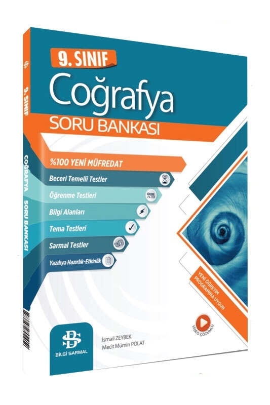resm Bilgi Sarmal Yayınları 2025 9.Sınıf Coğrafya Soru Bankası