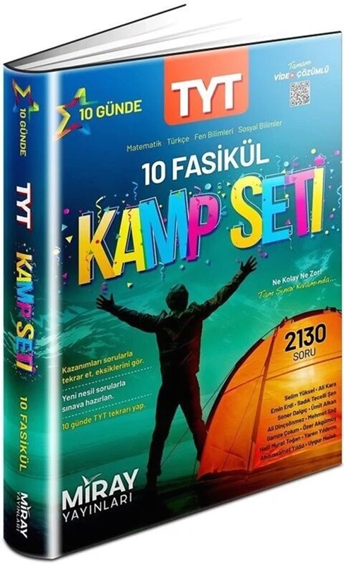 resm Miray Yayınları TYT Kamp Kitabı Seti
