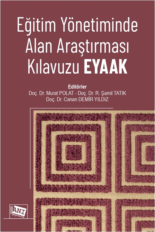 resm Eğitim Yönetiminde Alan Araştırması Kılavuzu EYAAK