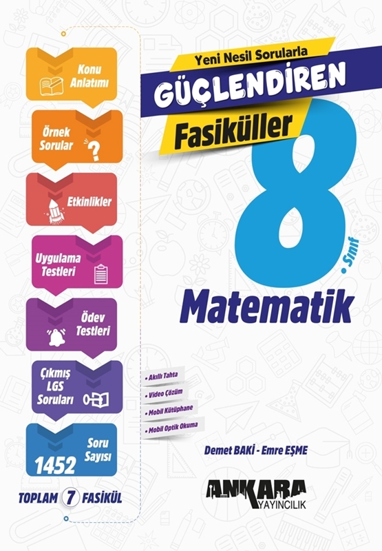 resm 8. Sınıf Matematik Güçlendiren SET Fasiküller