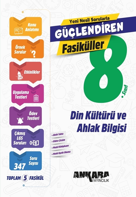 resm 8. Sınıf Din Kültürü ve Ahlak Bilgisi Güçlendiren SET Fasiküller