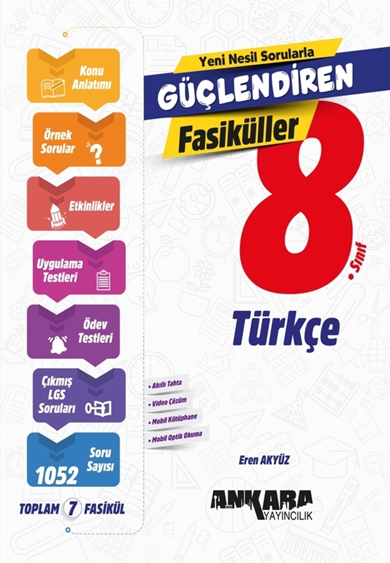 resm 8. Sınıf Türkçe Güçlendiren SET Fasiküller