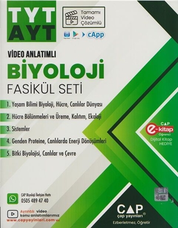 Resim Çap Üniversiteye Hazırlık Biyoloji Fasikülü Seti