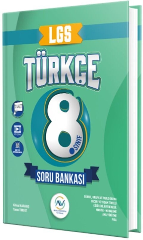 resm Av Akıllı Versiyon Yayınları 8. Sınıf LGS Türkçe Soru Bankası