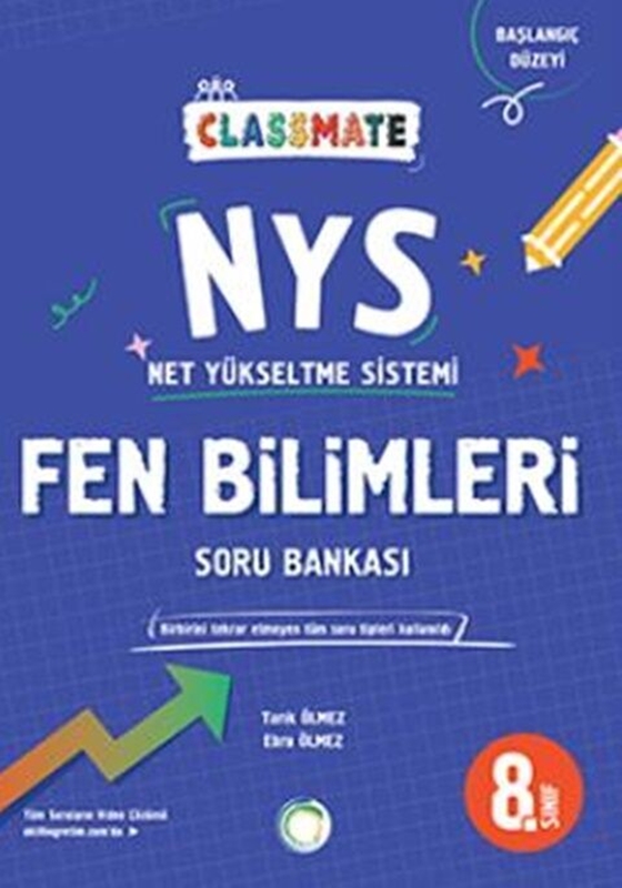 resm Okyanus Yayınları 8. Sınıf Fen Bilimleri Classmate NYS Soru Bankası