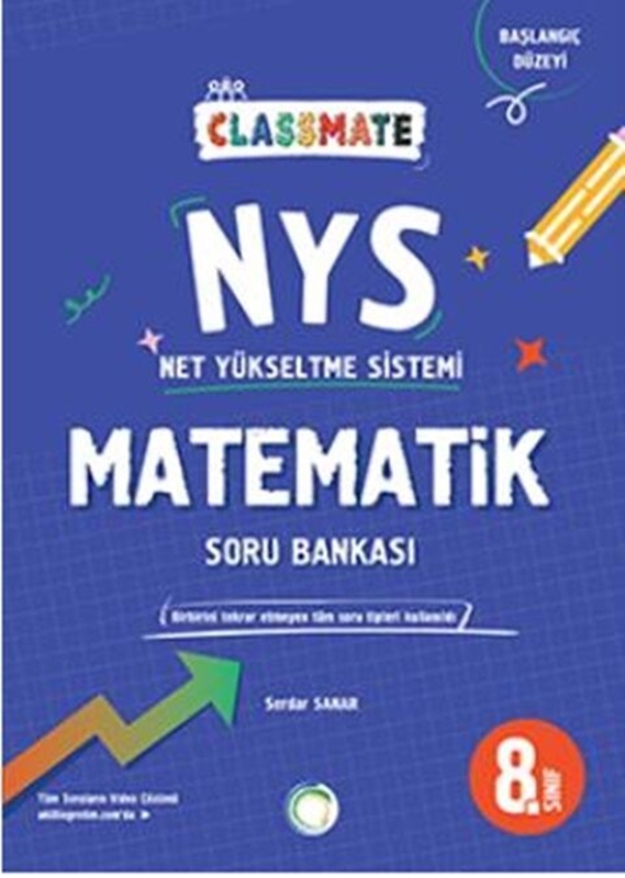 resm Okyanus Yayınları 8. Sınıf Matematik Classmate NYS Soru Bankası