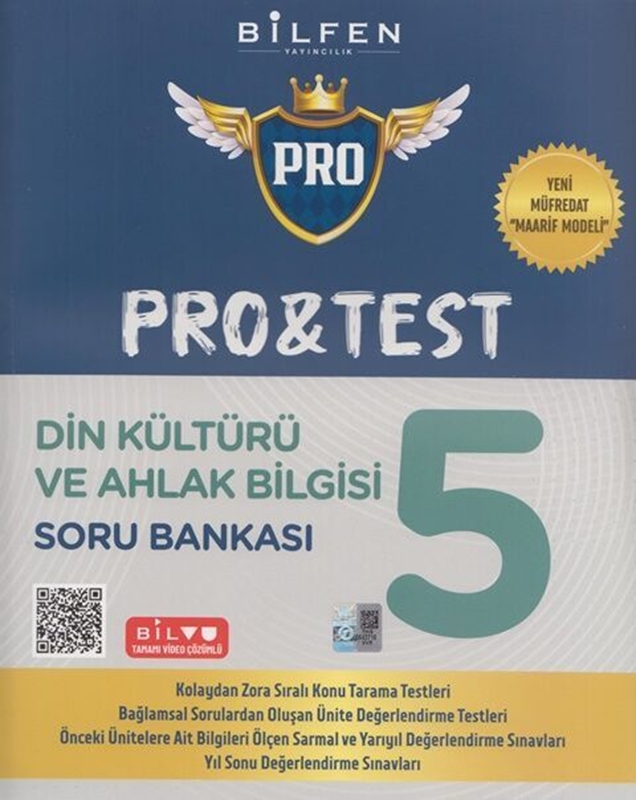 resm Bilfen Yayıncılık 5. Sınıf Din Kültürü ve Ahlak Bilgisi Protest Soru Bankası