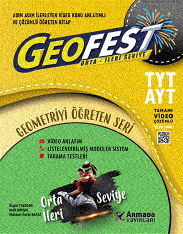 resm Armada Yayınları TYT AYT Geofest Geometriyi Öğreten Seri