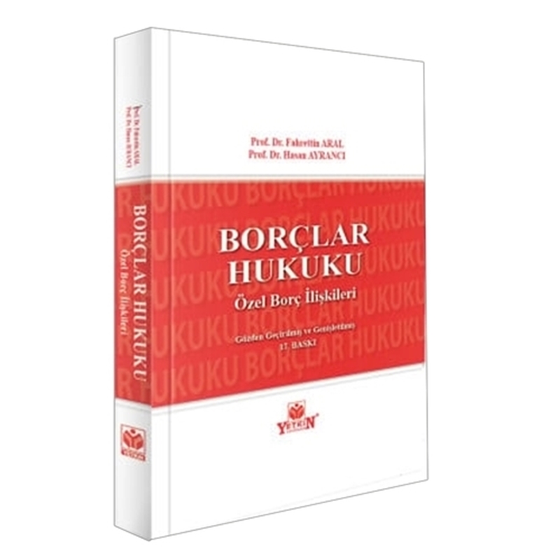 resm Borçlar Hukuku Özel Borç İlişkileri