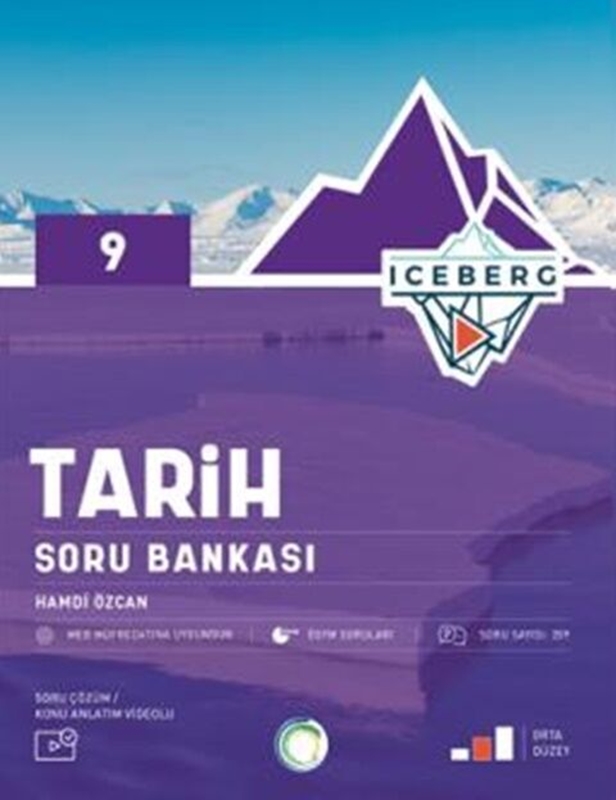 resm Okyanus Yayınları 9. Sınıf Tarih Iceberg Soru Bankası