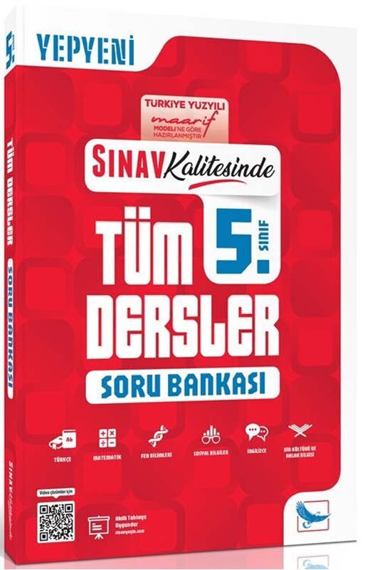resm Sınav Yayınları 5. Sınıf Tüm Dersler Sınav Kalitesinde Soru Bankası