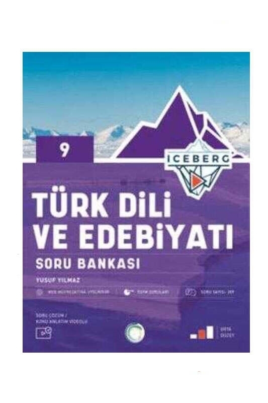 resm Okyanus Yayınları 2025 9.Sınıf Iceberg Türk Dili ve Edebiyatı Soru Bankası
