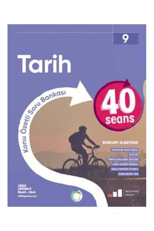 resm Okyanus Yayınları 2025 9.Sınıf Tarih 40 Seans Konu Özetli Soru Bankası