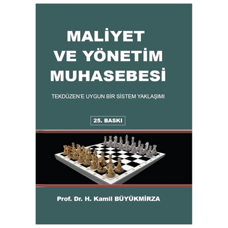 resm Maliyet ve Yönetim Muhasebesi - H. Kamil Büyükmirza