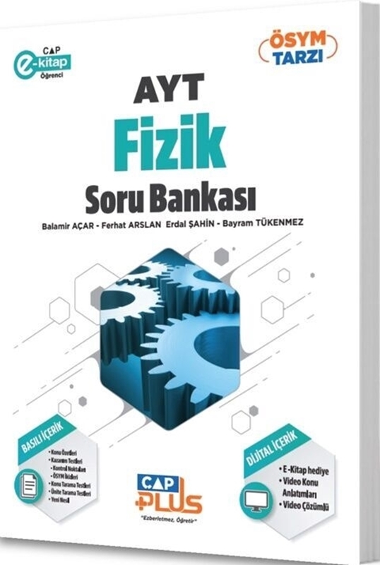 resm Çap Yayınları 2025 AYT Fizik Plus Soru Bankası