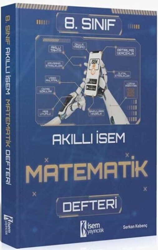 resm İsem Yayınları 8. Sınıf Akıllı İsem Matematik Defteri