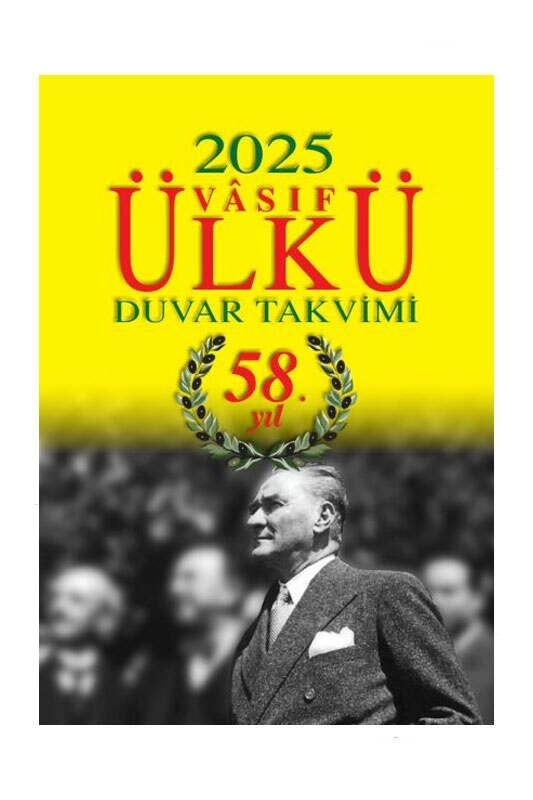 resm Ülkü Yayınları 2025 Ülkü Duvar Takvimi
