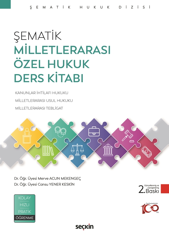 resm Şematik Milletlerarası Özel Hukuk Ders Kitabı