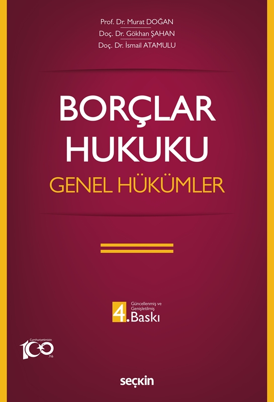 resm Borçlar Hukuku Genel Hükümler