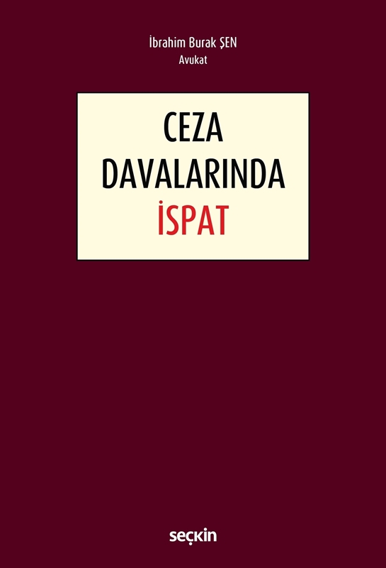 resm Ceza Davalarında İspat