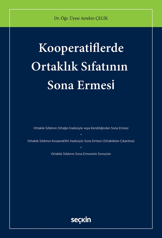 resm Kooperatiflerde Ortaklık Sıfatının Sona Ermesi