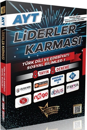 Resim Liderler Karması AYT Türk Dili ve Edebiyatı Sosyal Bilimler 1 8 Yayın 8 Deneme