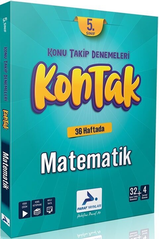resm Paraf Yayınları 5. Sınıf Matematik Kontak Denemeleri