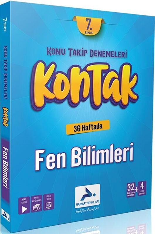resm Paraf Yayınları 7. Sınıf Fen Bilimleri Kontak Denemeleri