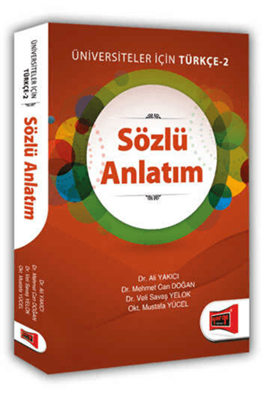 resm Sözlü Anlatım Üniversiteler İçin Türkçe - 2