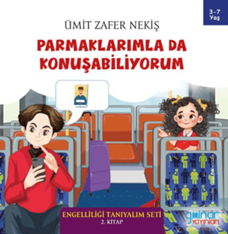 resm Parmaklarımla Da Konuşabiliyorum - Engelliliği Tanıyalım Seti 2. Kitap