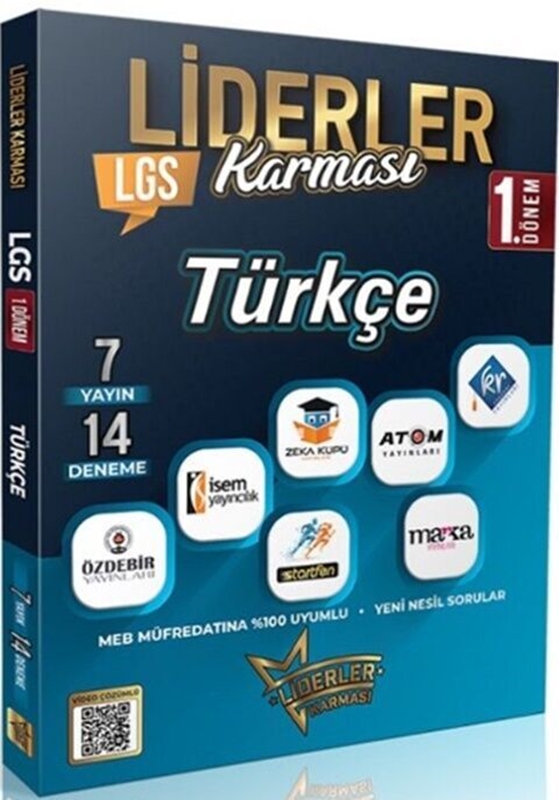 resm Liderler Karması 8. Sınıf LGS 1. Dönem Türkçe 7 Yayın 14 Deneme