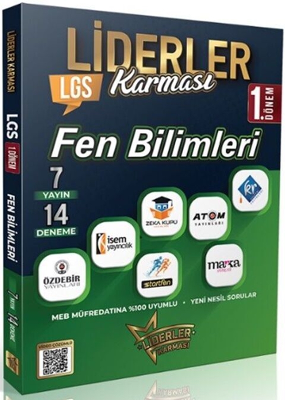 resm Liderler Karması 8. Sınıf LGS 1. Dönem Fen Bilimleri 7 Yayın 14 Deneme