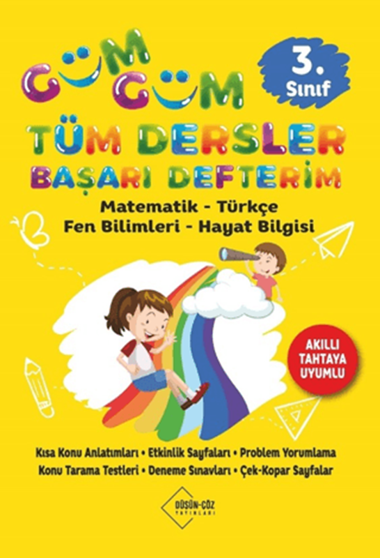 resm 3. Sınıf Güm Güm Tüm Dersler Başarı Defterim