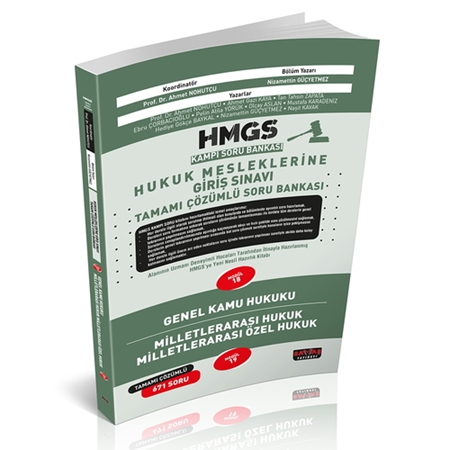 Resim HMGS Kampı Genel Kamu Hukuku, Milletlerarası Hukuk Soru Bankası