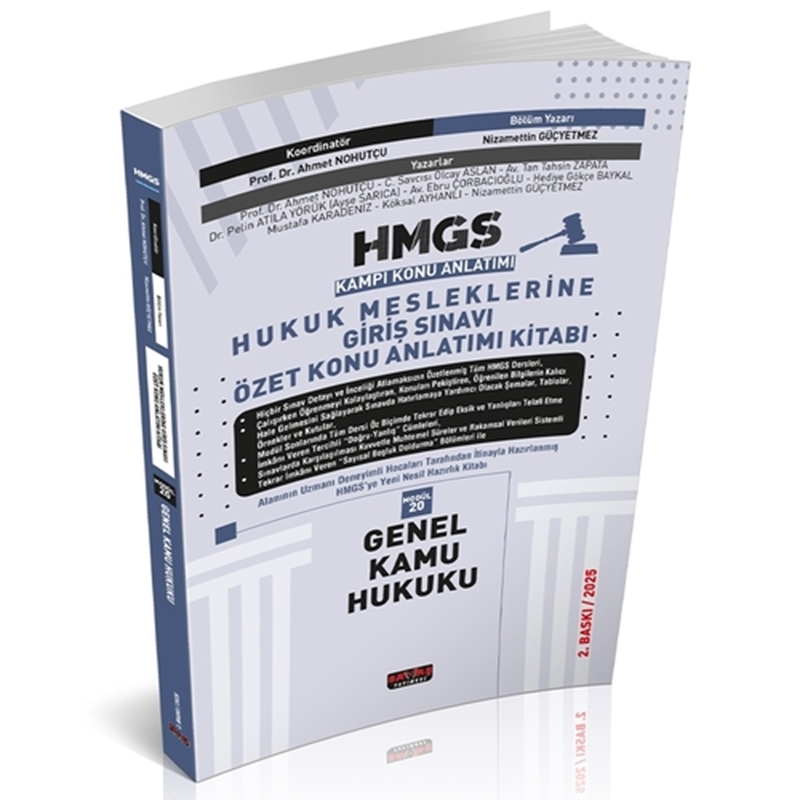 resm HMGS Özet Konu Anlatımı Genel Kamu Hukuku