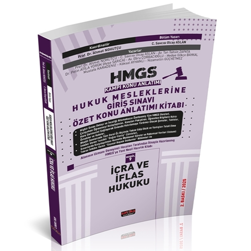 resm HMGS Özet Konu Anlatımı İcra ve İflas Hukuku