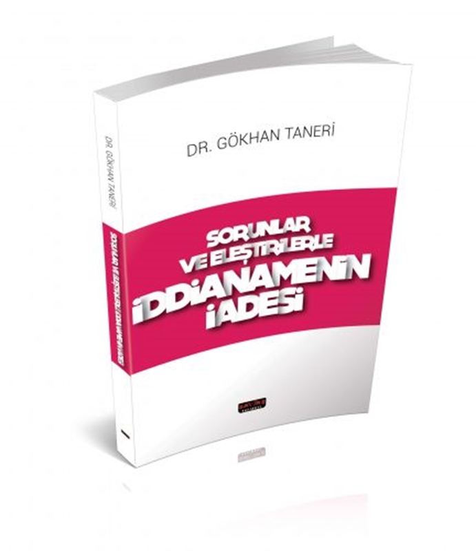 resm Sorular Ve Eleştirilerle İddianamenin İadesi