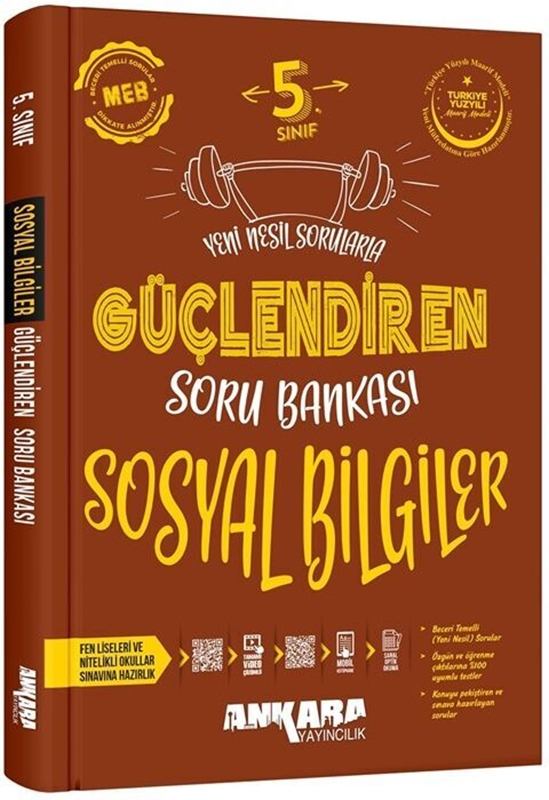 resm 5. Sınıf Güçlendiren Sosyal Bilgiler Soru Bankası