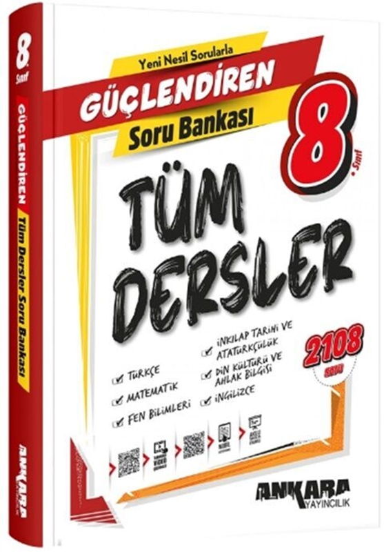 resm 8. Sınıf Güçlendiren Tüm Dersler Soru Bankası