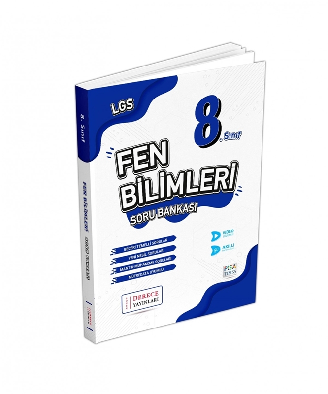 resm Derece Yayınları 8.Sınıf Fen Bilimleri Soru Bankası