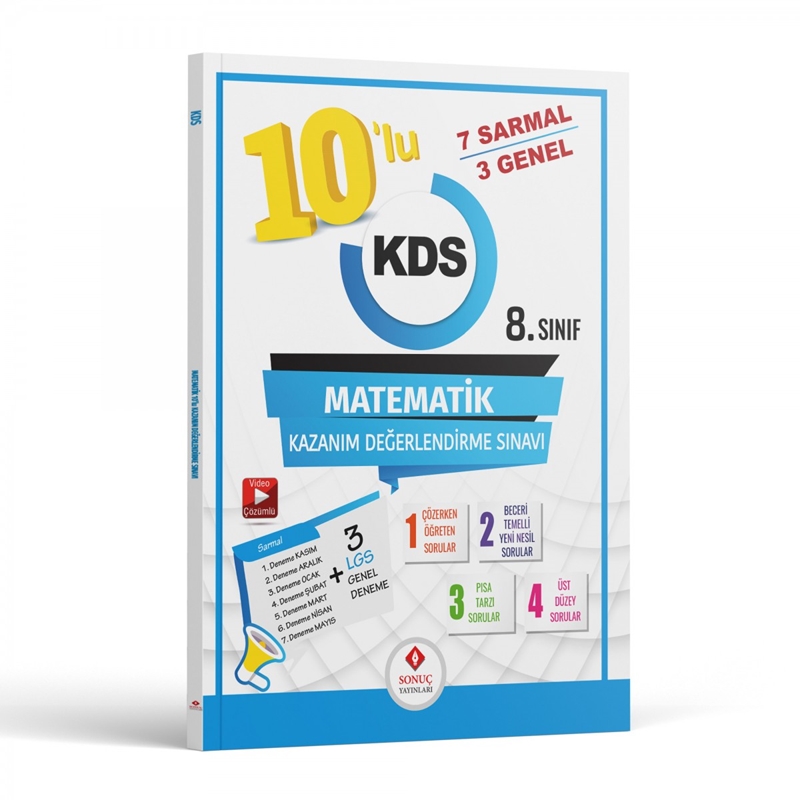 resm 8.sınıf 10lu Kds Matematik Deneme 2024-2025